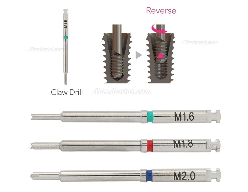 Universal Implant Fractured Screw Removal Kit Compatible Neobiotech SR Repair Tool